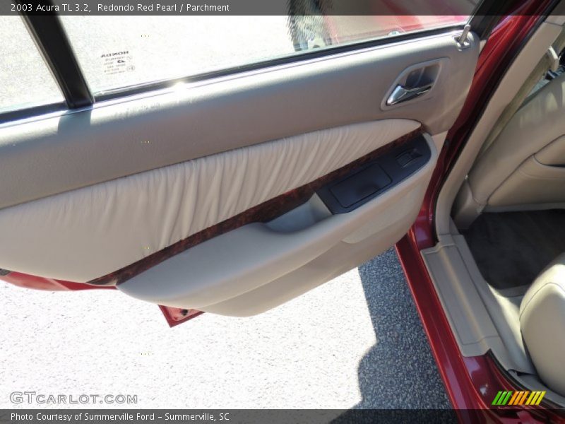 Redondo Red Pearl / Parchment 2003 Acura TL 3.2