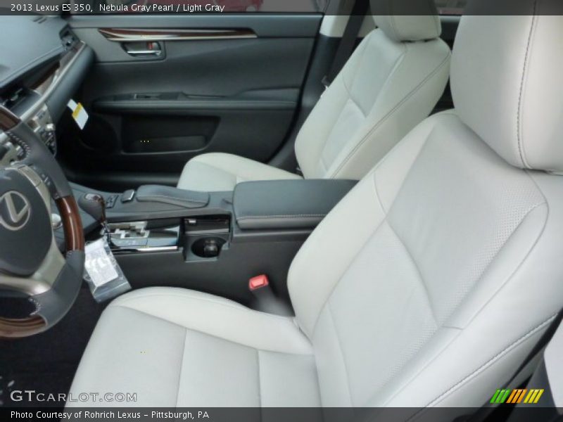 Front Seat of 2013 ES 350