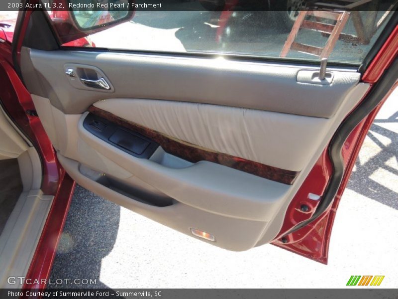 Redondo Red Pearl / Parchment 2003 Acura TL 3.2