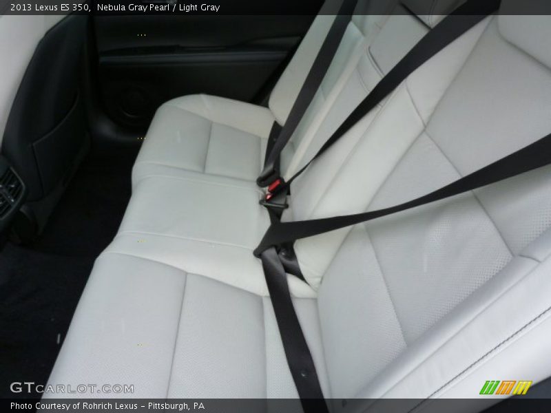 Nebula Gray Pearl / Light Gray 2013 Lexus ES 350