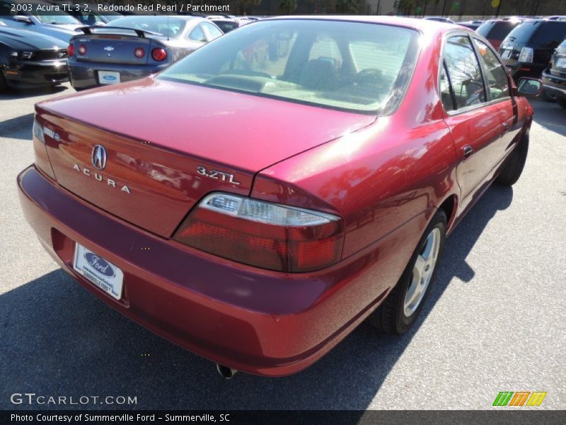 Redondo Red Pearl / Parchment 2003 Acura TL 3.2
