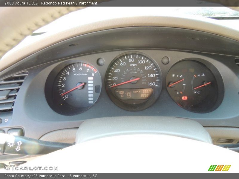 Redondo Red Pearl / Parchment 2003 Acura TL 3.2