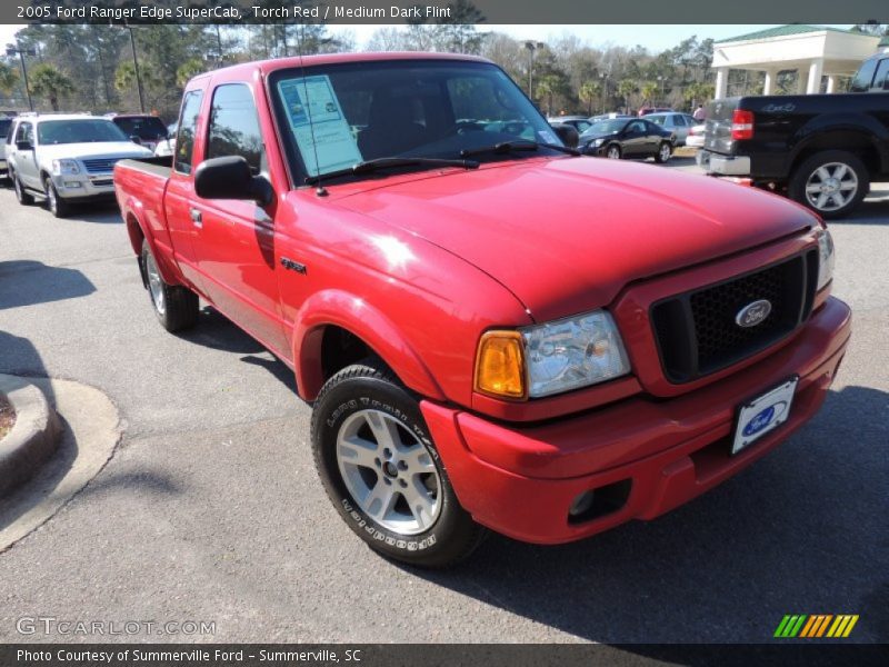 Torch Red / Medium Dark Flint 2005 Ford Ranger Edge SuperCab