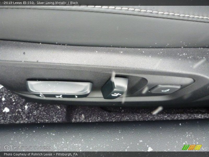 Silver Lining Metallic / Black 2013 Lexus ES 350