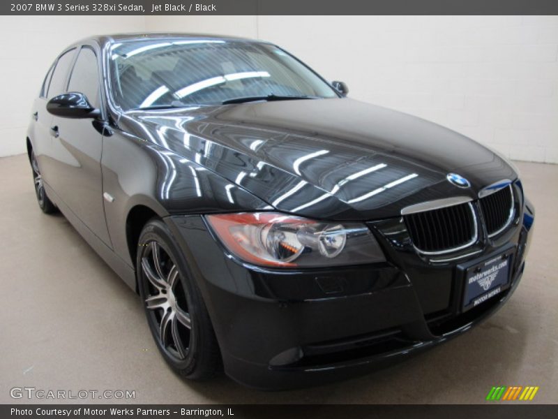 Jet Black / Black 2007 BMW 3 Series 328xi Sedan