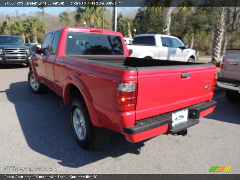 Torch Red / Medium Dark Flint 2005 Ford Ranger Edge SuperCab