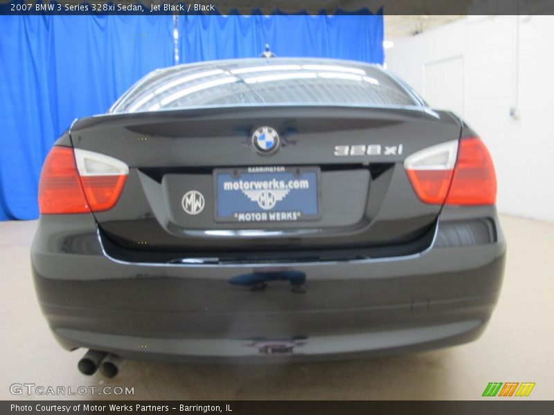 Jet Black / Black 2007 BMW 3 Series 328xi Sedan