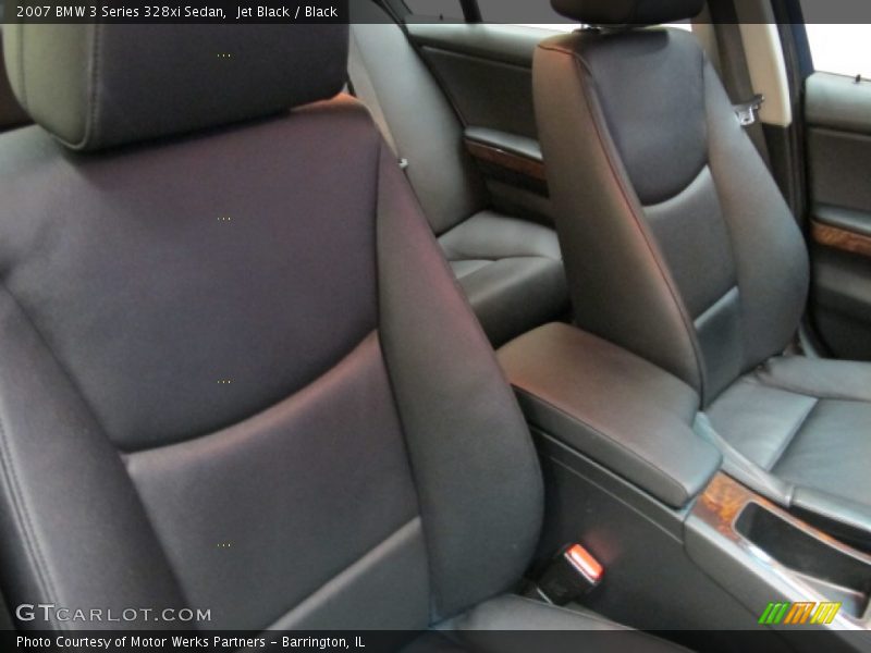 Jet Black / Black 2007 BMW 3 Series 328xi Sedan