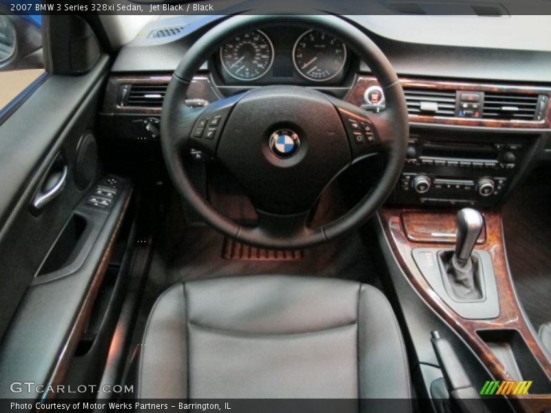 Jet Black / Black 2007 BMW 3 Series 328xi Sedan