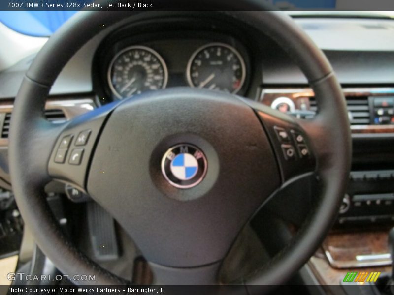 Jet Black / Black 2007 BMW 3 Series 328xi Sedan