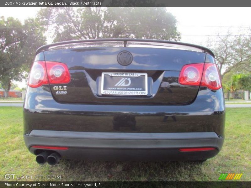 Black / Anthracite 2007 Volkswagen Jetta GLI Sedan