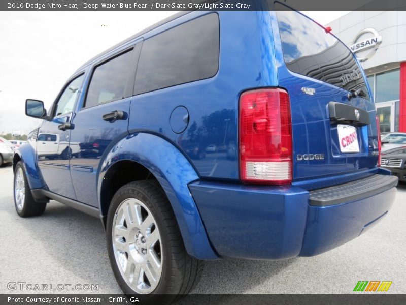 Deep Water Blue Pearl / Dark Slate Gray/Light Slate Gray 2010 Dodge Nitro Heat