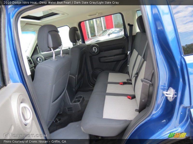 Deep Water Blue Pearl / Dark Slate Gray/Light Slate Gray 2010 Dodge Nitro Heat