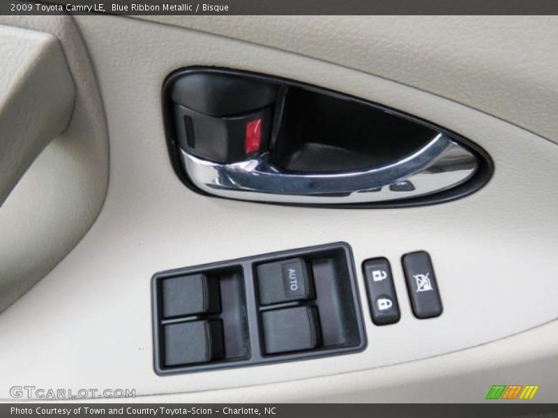 Blue Ribbon Metallic / Bisque 2009 Toyota Camry LE