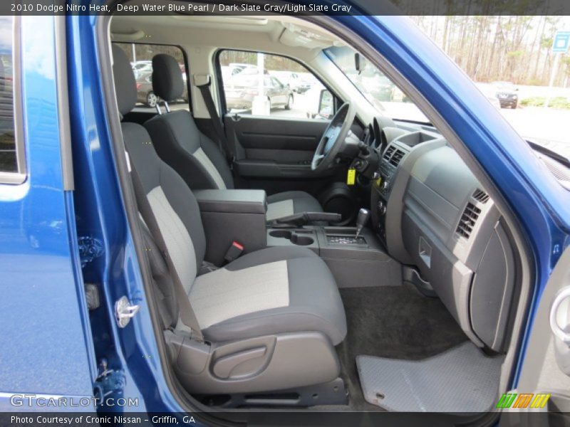 Deep Water Blue Pearl / Dark Slate Gray/Light Slate Gray 2010 Dodge Nitro Heat
