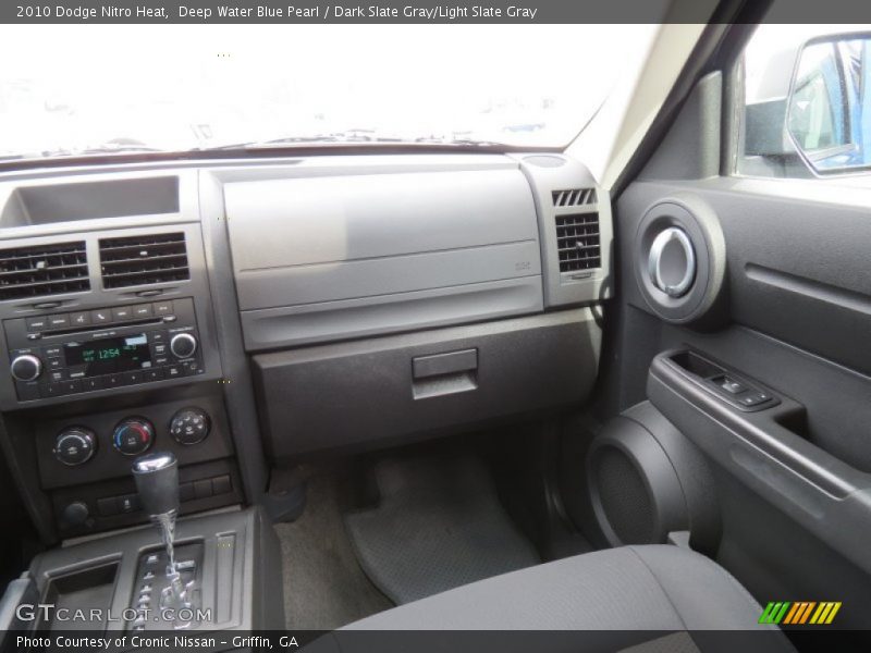 Deep Water Blue Pearl / Dark Slate Gray/Light Slate Gray 2010 Dodge Nitro Heat