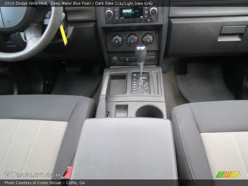 Deep Water Blue Pearl / Dark Slate Gray/Light Slate Gray 2010 Dodge Nitro Heat