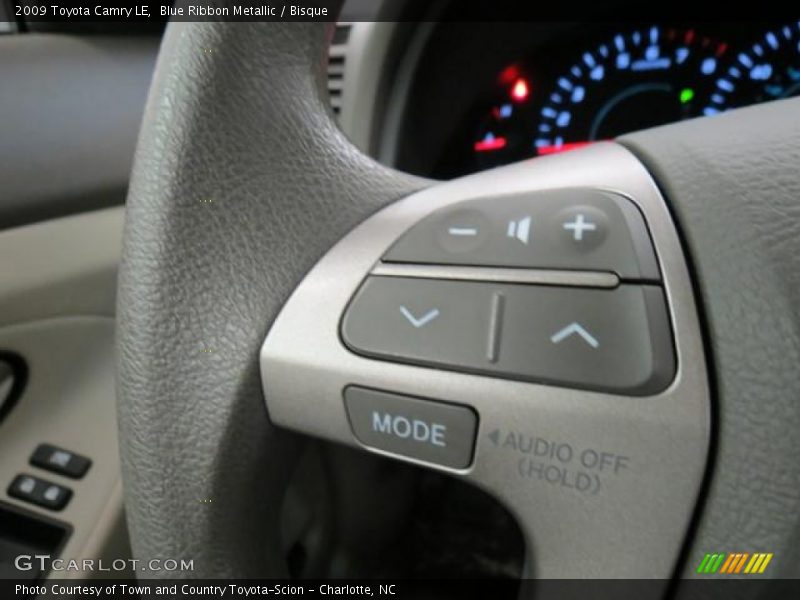 Blue Ribbon Metallic / Bisque 2009 Toyota Camry LE