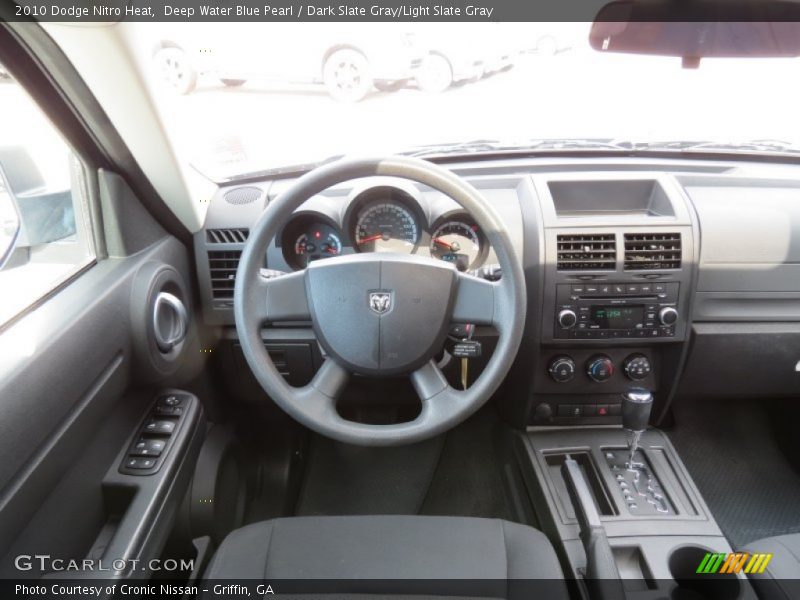 Deep Water Blue Pearl / Dark Slate Gray/Light Slate Gray 2010 Dodge Nitro Heat