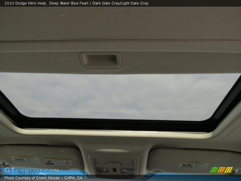 Deep Water Blue Pearl / Dark Slate Gray/Light Slate Gray 2010 Dodge Nitro Heat