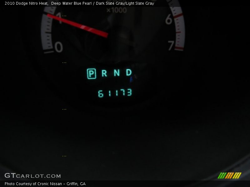 Deep Water Blue Pearl / Dark Slate Gray/Light Slate Gray 2010 Dodge Nitro Heat
