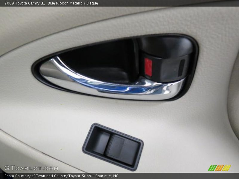 Blue Ribbon Metallic / Bisque 2009 Toyota Camry LE