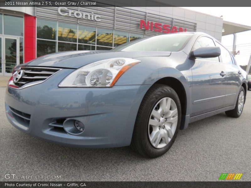 Ocean Gray / Charcoal 2011 Nissan Altima 2.5 S