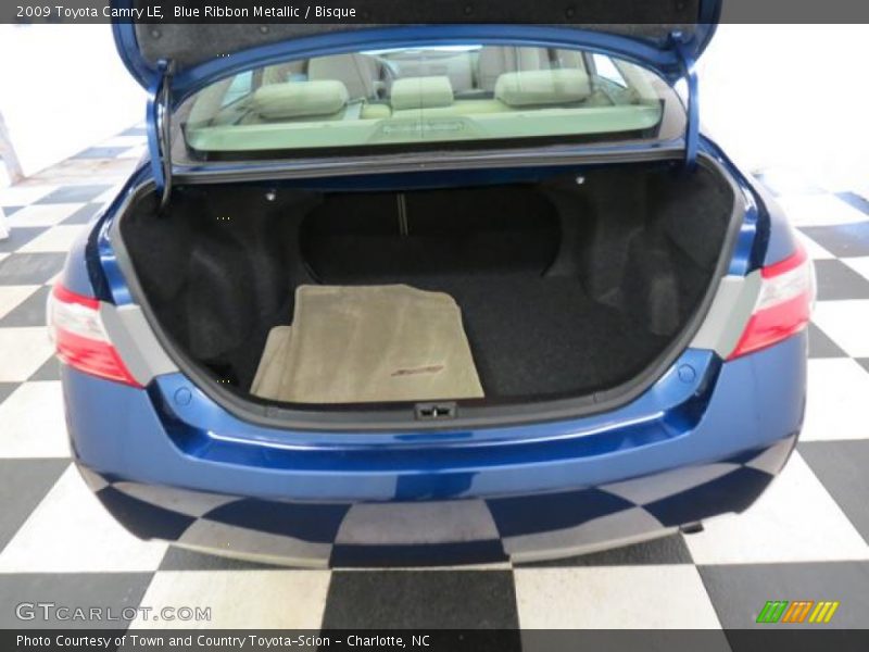 Blue Ribbon Metallic / Bisque 2009 Toyota Camry LE