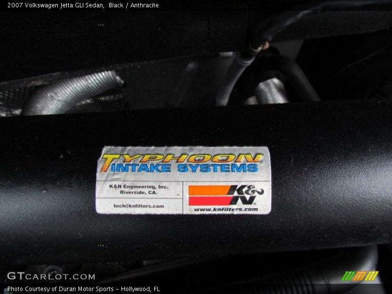 Black / Anthracite 2007 Volkswagen Jetta GLI Sedan