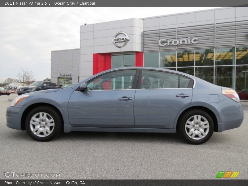 Ocean Gray / Charcoal 2011 Nissan Altima 2.5 S