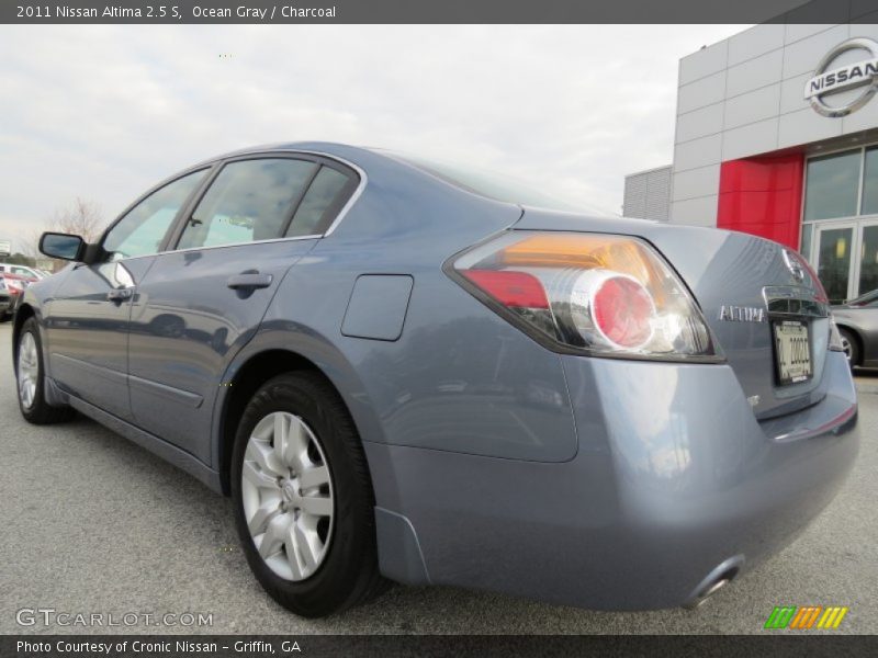 Ocean Gray / Charcoal 2011 Nissan Altima 2.5 S