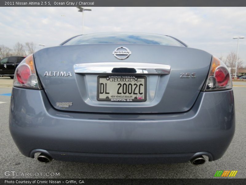 Ocean Gray / Charcoal 2011 Nissan Altima 2.5 S