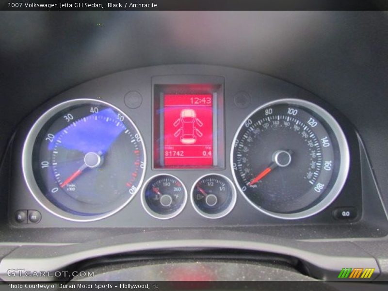 Black / Anthracite 2007 Volkswagen Jetta GLI Sedan