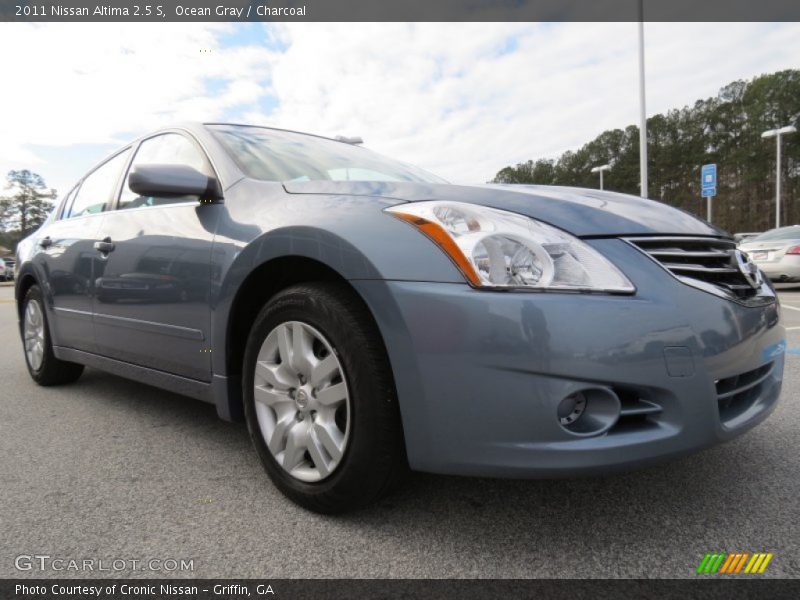 Ocean Gray / Charcoal 2011 Nissan Altima 2.5 S