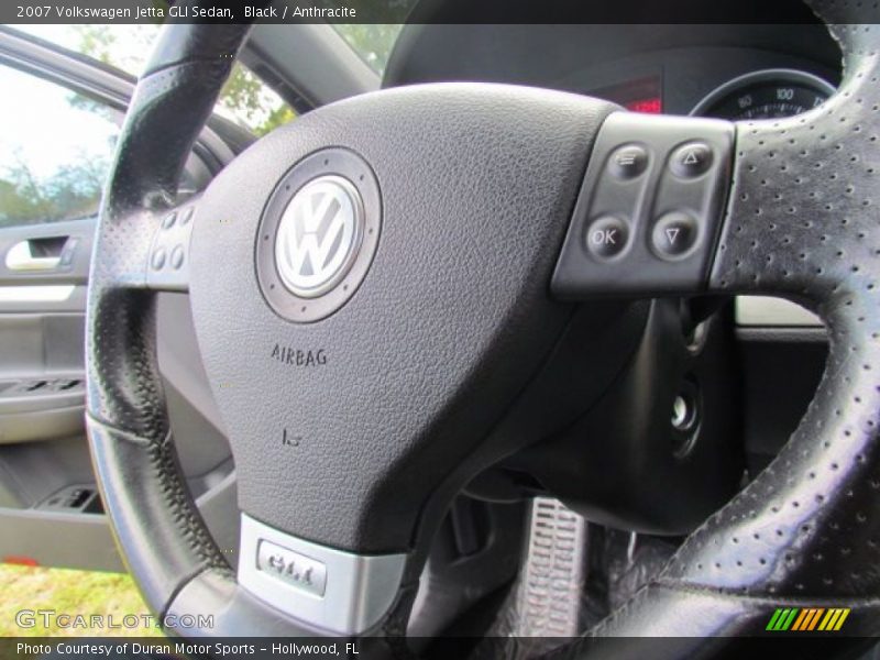 Black / Anthracite 2007 Volkswagen Jetta GLI Sedan