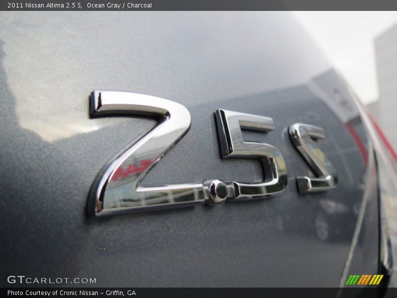 Ocean Gray / Charcoal 2011 Nissan Altima 2.5 S