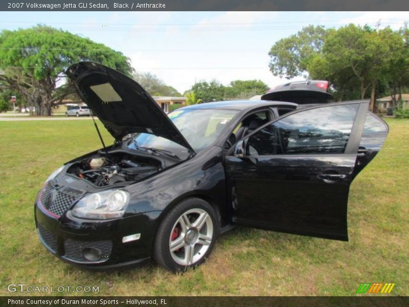 Black / Anthracite 2007 Volkswagen Jetta GLI Sedan