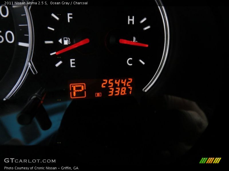 Ocean Gray / Charcoal 2011 Nissan Altima 2.5 S
