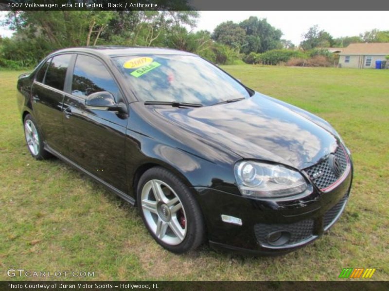 Black / Anthracite 2007 Volkswagen Jetta GLI Sedan