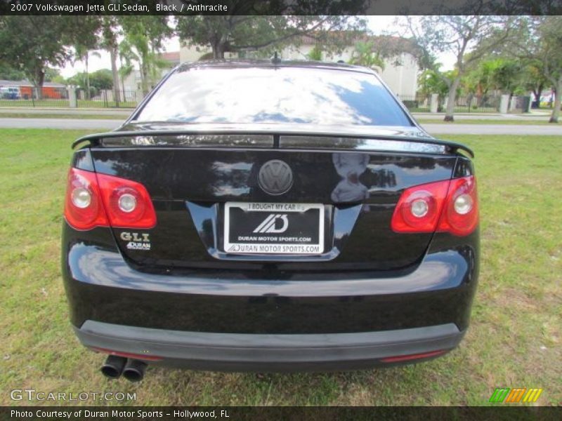 Black / Anthracite 2007 Volkswagen Jetta GLI Sedan