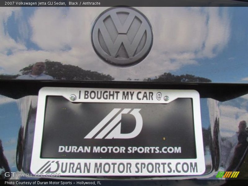 Black / Anthracite 2007 Volkswagen Jetta GLI Sedan