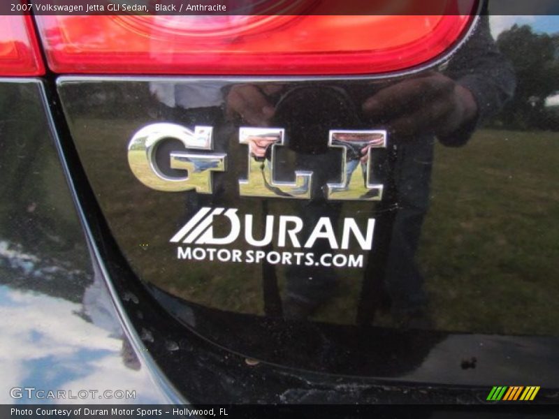 Black / Anthracite 2007 Volkswagen Jetta GLI Sedan