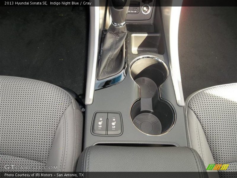 Indigo Night Blue / Gray 2013 Hyundai Sonata SE