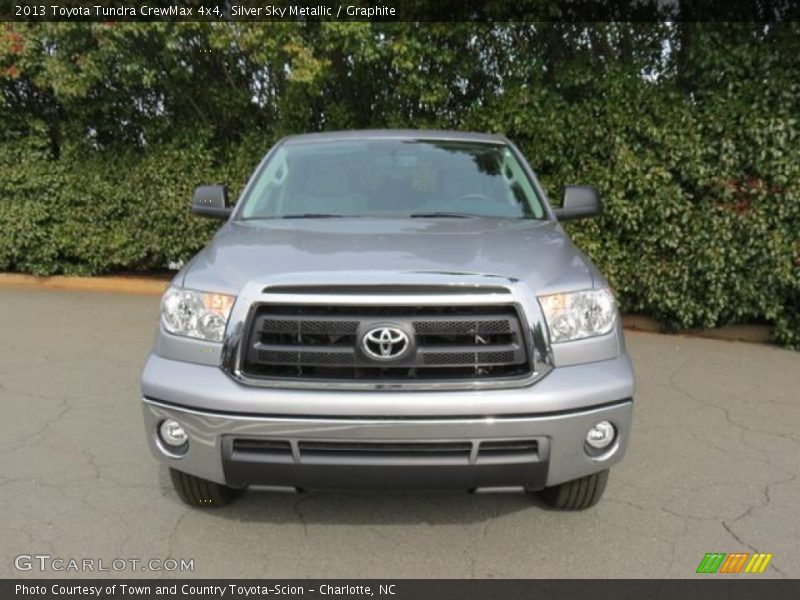 Silver Sky Metallic / Graphite 2013 Toyota Tundra CrewMax 4x4
