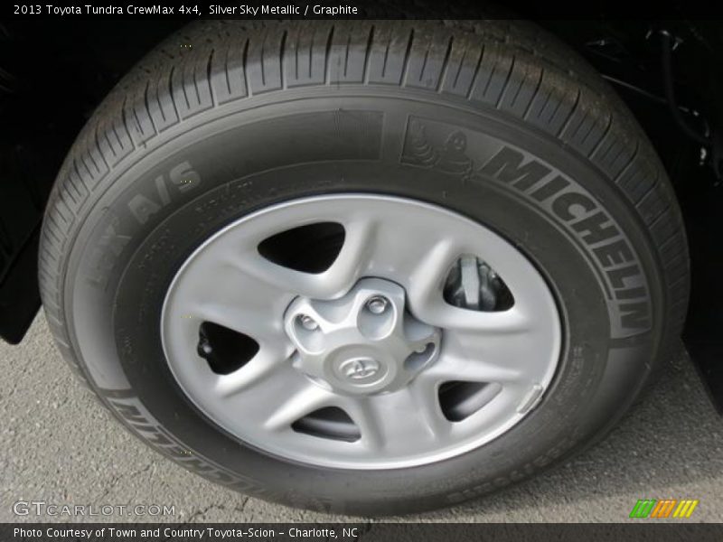 Silver Sky Metallic / Graphite 2013 Toyota Tundra CrewMax 4x4