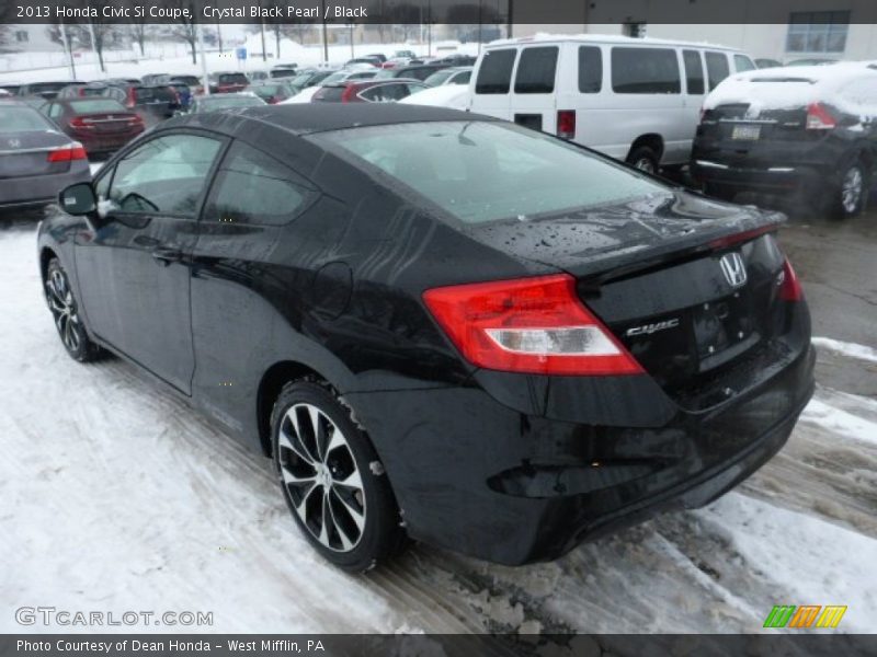  2013 Civic Si Coupe Crystal Black Pearl