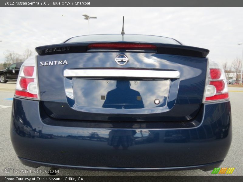 Blue Onyx / Charcoal 2012 Nissan Sentra 2.0 S