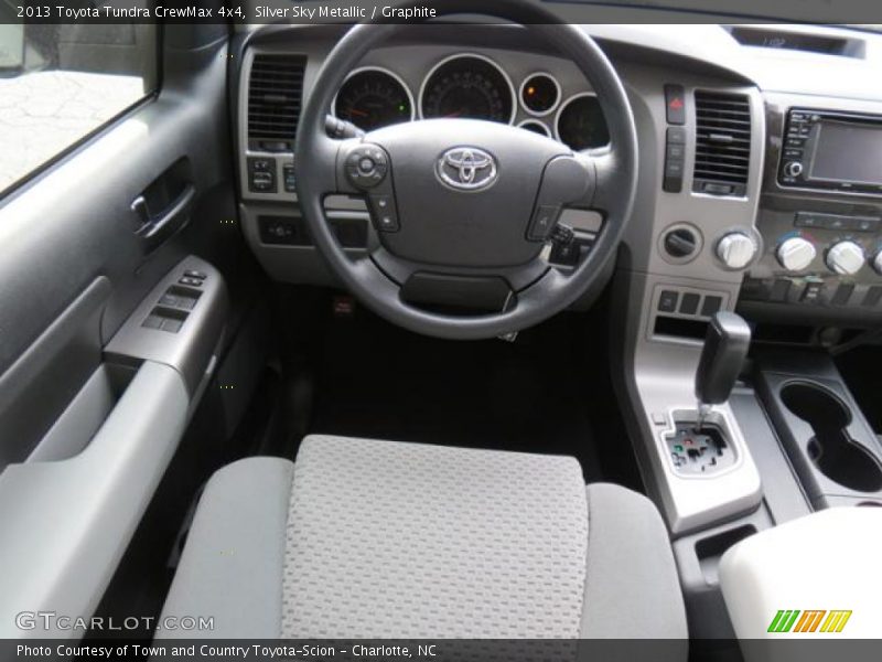 Silver Sky Metallic / Graphite 2013 Toyota Tundra CrewMax 4x4
