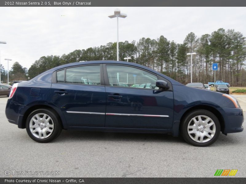 Blue Onyx / Charcoal 2012 Nissan Sentra 2.0 S