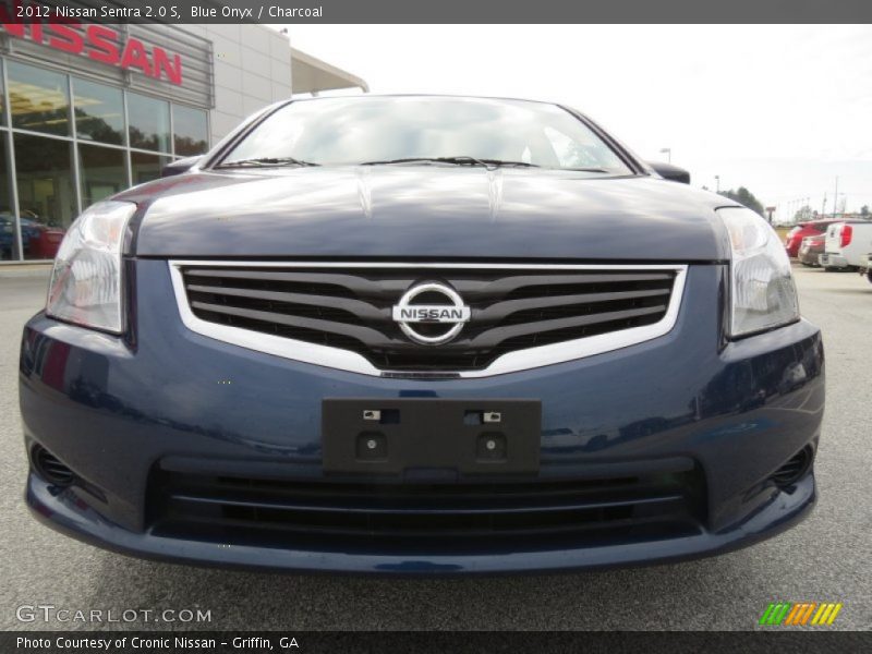Blue Onyx / Charcoal 2012 Nissan Sentra 2.0 S